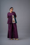 Rosanne Set  - Deep Plum